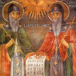 Święci równi apostołom Cyrylowi i Metodemu – twórcy pisma słowiańskiego