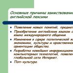 Изследователска работа на тема Английски около нас mbou