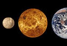 Меркурий в сравнении с нашей планетой
